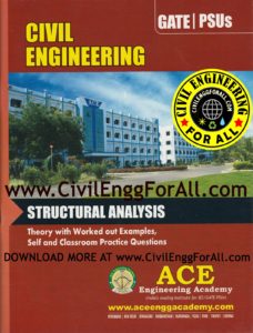 STRUCTURAL ANALYSIS ACE ACADEMY GATE MATERIAL CivilEnggForAll