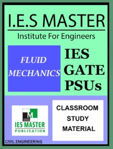 Fluid Mechanics IES MASTER GATE Study Material Free Download PDF CivilEnggForAll