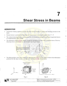 IES MASTER Strength of Materials 2 - Shear Stress in Beams