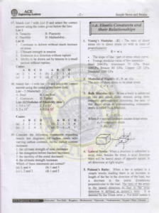 Strength of Materials ACE GATE IES PSU Study Material 1