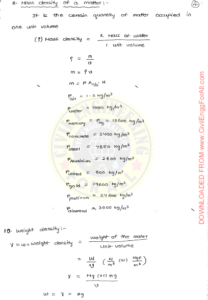 Fluid Mechanics and Hydraulic Machinery AE AEE Ace Handwritten Notes