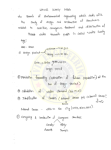 Environmental Engineering AE AEE Handwritten ACE Academy Notes