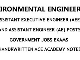Environmental Engineering AE AEE Handwritten ACE Academy Notes