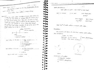 Hydrology & Irrigation Made Easy GATE Handwritten Classroom Notes