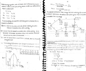 CPM & PERT Made Easy GATE Handwritten Notes Free Download PDF