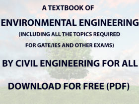 Environmental Engineering Textbook by CivilEnggForAll