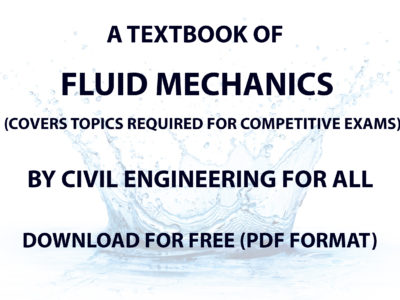 Fluid Mechanics Textbook by CivilEnggForAll Free Download PDF