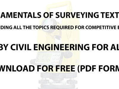 Fundamentals of Surveying textbook by CivilEnggForAll Free download PDF