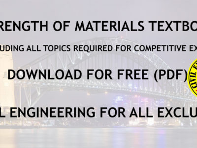 Strength of Materials Textbook CivilEnggForAll Exclusive