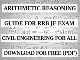 Arithmetic Reasoning Guid - RRB Junior Engineer - CivilEnggForAll