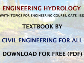 Engineering Hydrology Textbook CivilEnggForAll
