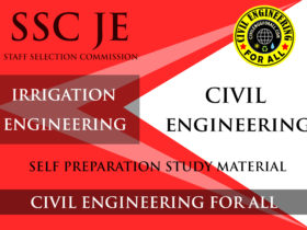 Irrigation Study Material for SSC JE Civil Engineering - CivilEnggForAll Exclusive
