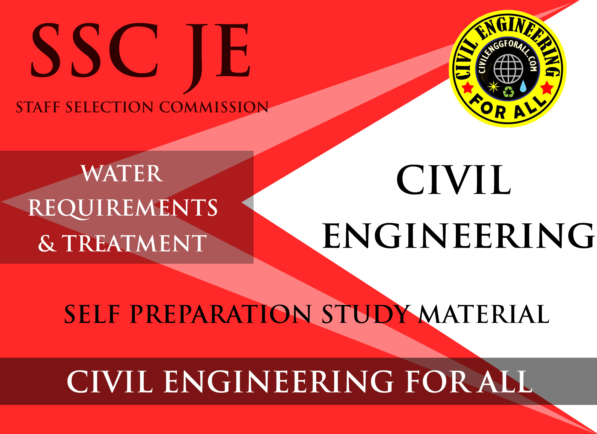 Water Requirements - Study Material for SSC JE Civil Engineering - CivilEnggForAll Exclusive