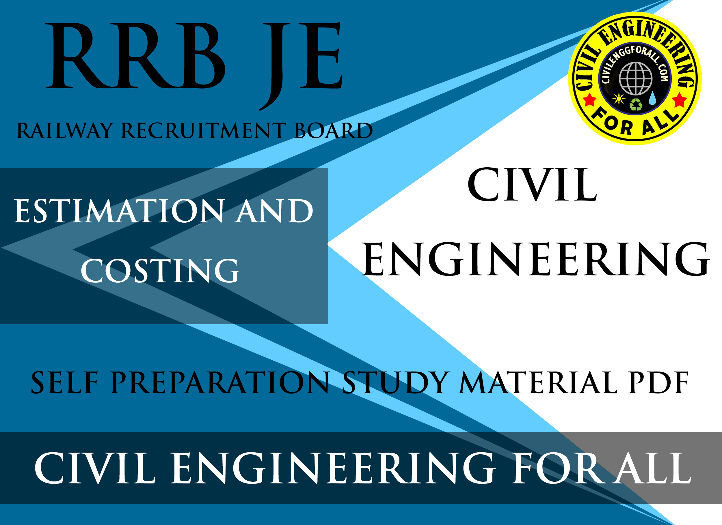 Estimation and Costing Study Material for RRB Junior Engineer Civil Exam PDF - CivilEnggForAll Exclusive
