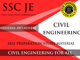 General Awareness Study Material for SSC Junior Engineer Exam PDF - CivilEnggForAll Exclusive