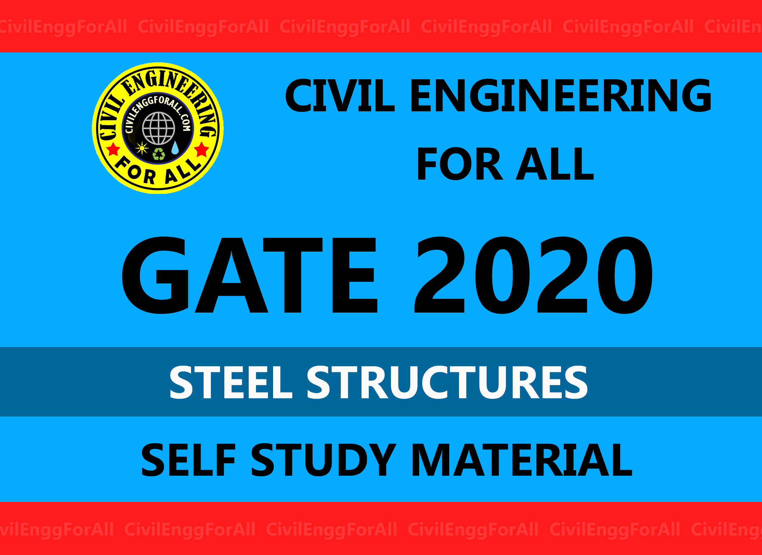Steel Structures Civil Engineering GATE 2020 Study Material Free Download PDF - CivilEnggForAll Exclusive