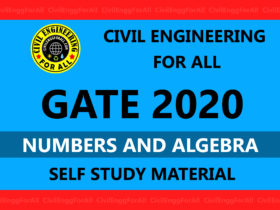 Numbers and Algebra GATE 2020 Study Material Free Download PDF - CivilEnggForAll Exclusive