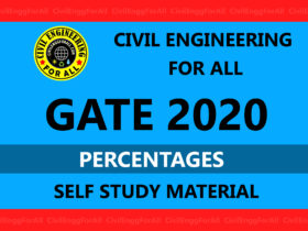 Percentages GATE 2020 Study Material Free Download PDF - CivilEnggForAll Exclusive