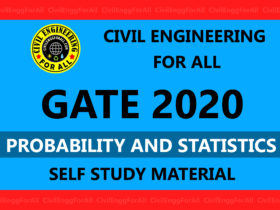 Probability and Statistics GATE 2020 Study Material Free Download PDF - CivilEnggForAll Exclusive